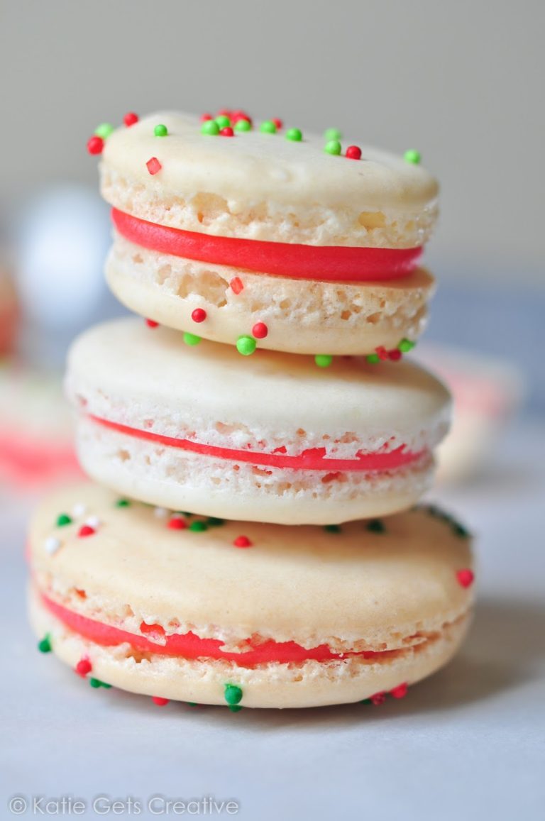 Christmas Macarons