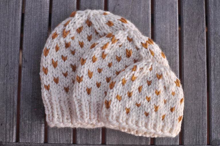 Project Files: Little Hearts Fair Isle Hat