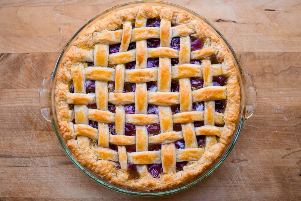 muscadine pie