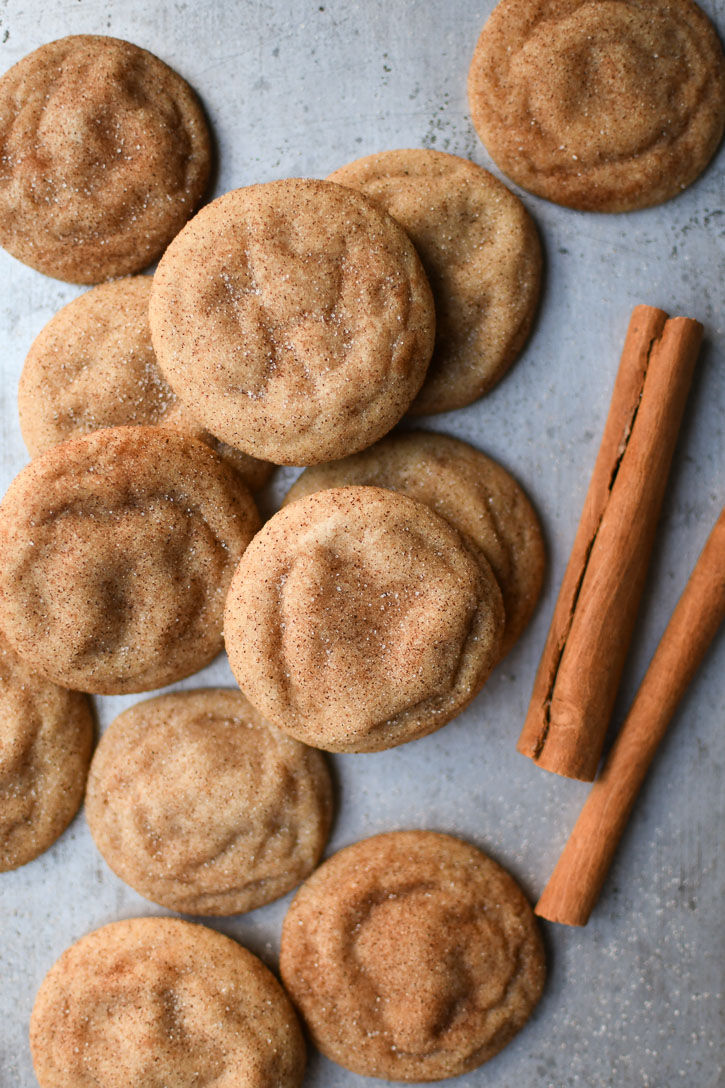 Cookies on a baking tray
